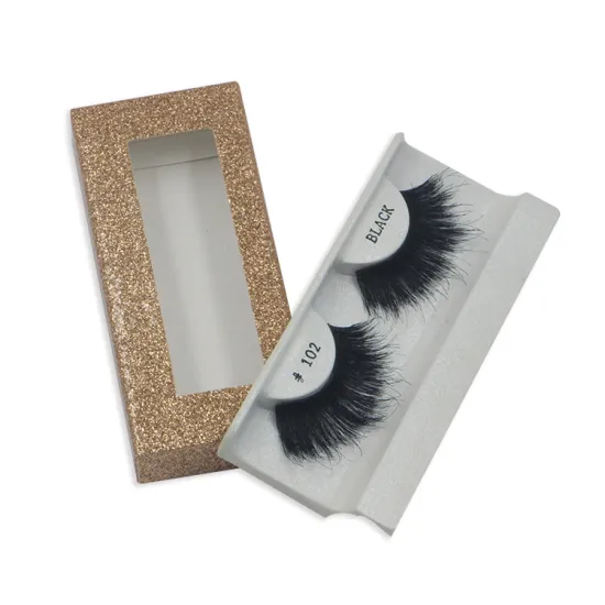 Private label eyelash packaging false eyelash