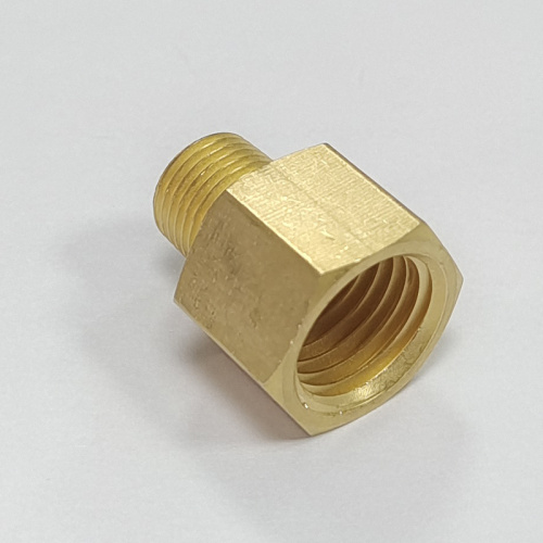 Adattatore per tubo da maschio a femmina da maschio a femmina in ottone 1/2npt