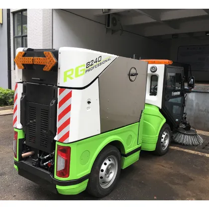 Electric Road Sweeper Vehicle