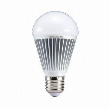 9W LED Light Bulb with 800lm Luminous Flux, 100 to 120/220 to 240V AC, 50 to 60Hz Voltage