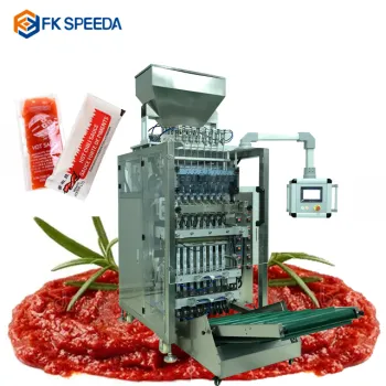 3Y Automatic Tomato Paste, Oil, Honey, and Chilli Sauce Packaging Machine: Small Bag Filling and Sealing Solutions