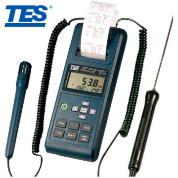 TES-1362 Humidity and Temperature Meter with Built-in Printer