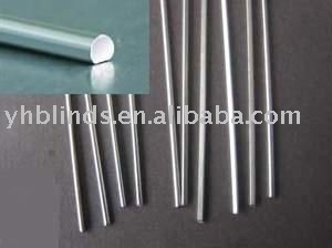 mini venetian blinds components D shape tilt rod