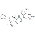 Pyridinium,1-[[(6R,7R)-7-[[(2Z)-(2-amino-4-thiazolyl)[(1-carboxy-1-methylethoxy)imino]acetyl]amino]-2-carboxy-8-oxo-5-thia-1-azabicyclo[4.2.0]oct-2-en-3-yl]methyl]-,inner salt, hydrate (1:5)  CAS 78439-06-2