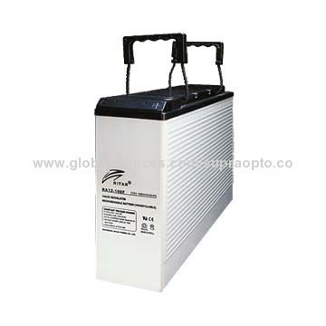 12V/105Ah AGM Backup Battery with Front Terminal, Suitable for UPS/EPS/Power Station/TelecomNew