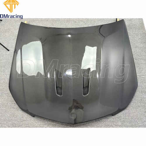 Black Series Carbon Fiber Hood Bonnet for Mercedes-Benz C-Class W204 AMG C63 2011-2014