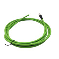 4 pin D-Código M12 Conector Cable Profinet masculino