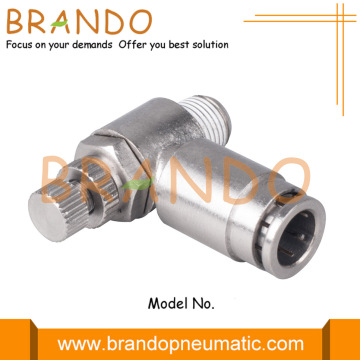 Pneumatic Cylinder Air Speed Control Valve 1/4'' 3/8''