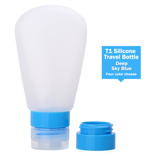 Squeeze Collapsible Silicone Travel Bottle