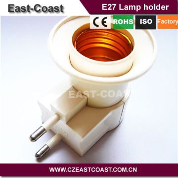 e27 lamp holder with switch