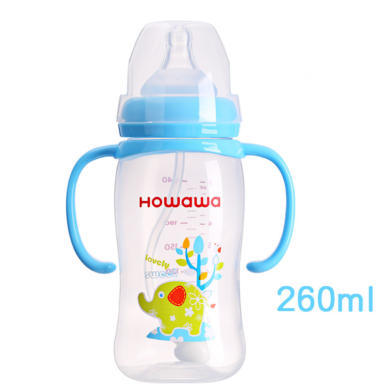 9oz PP Bottle With Handle Nursing