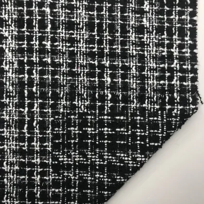 colorful tweed boucle wool fabric tweed fabric