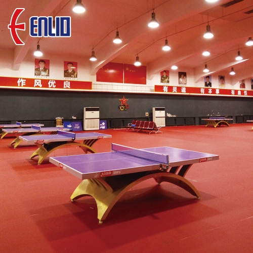 Alfombrilla de pvc para tenis de mesa con ITTF