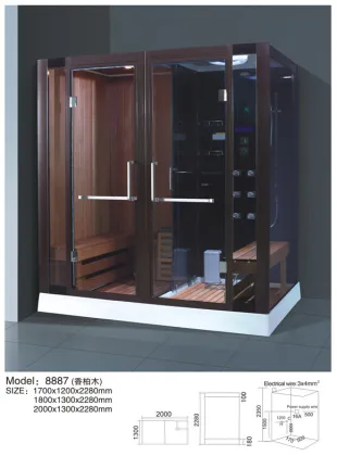 Sauna Shower and Sauna Combos