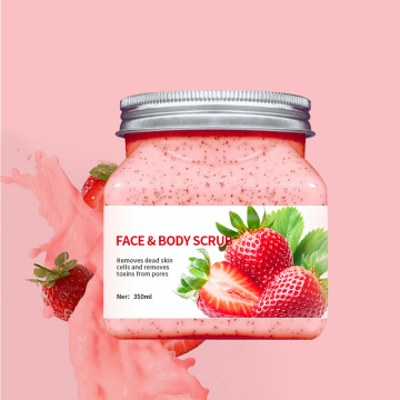 OEM Peach Cream Peeling Gel with Shea Butter for Foot Pedicure and Body Exfoliation