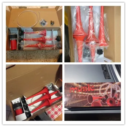 Dixie Musical Air Horn for Car, Truck, and Boat - 12V 5 Dixie Car Trumpet Air Horns