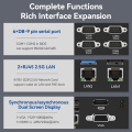 6com Intel Core i5 5200U PC Perindustrian Fanless