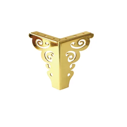 13cm Gold Furniture Hardware Metal Sofa Legs