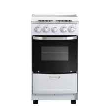 Forno de gás branco de 20 &quot;com 4 queimadores