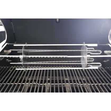 Stainless steel barbecue bar 2*6pcs for barbecue shop