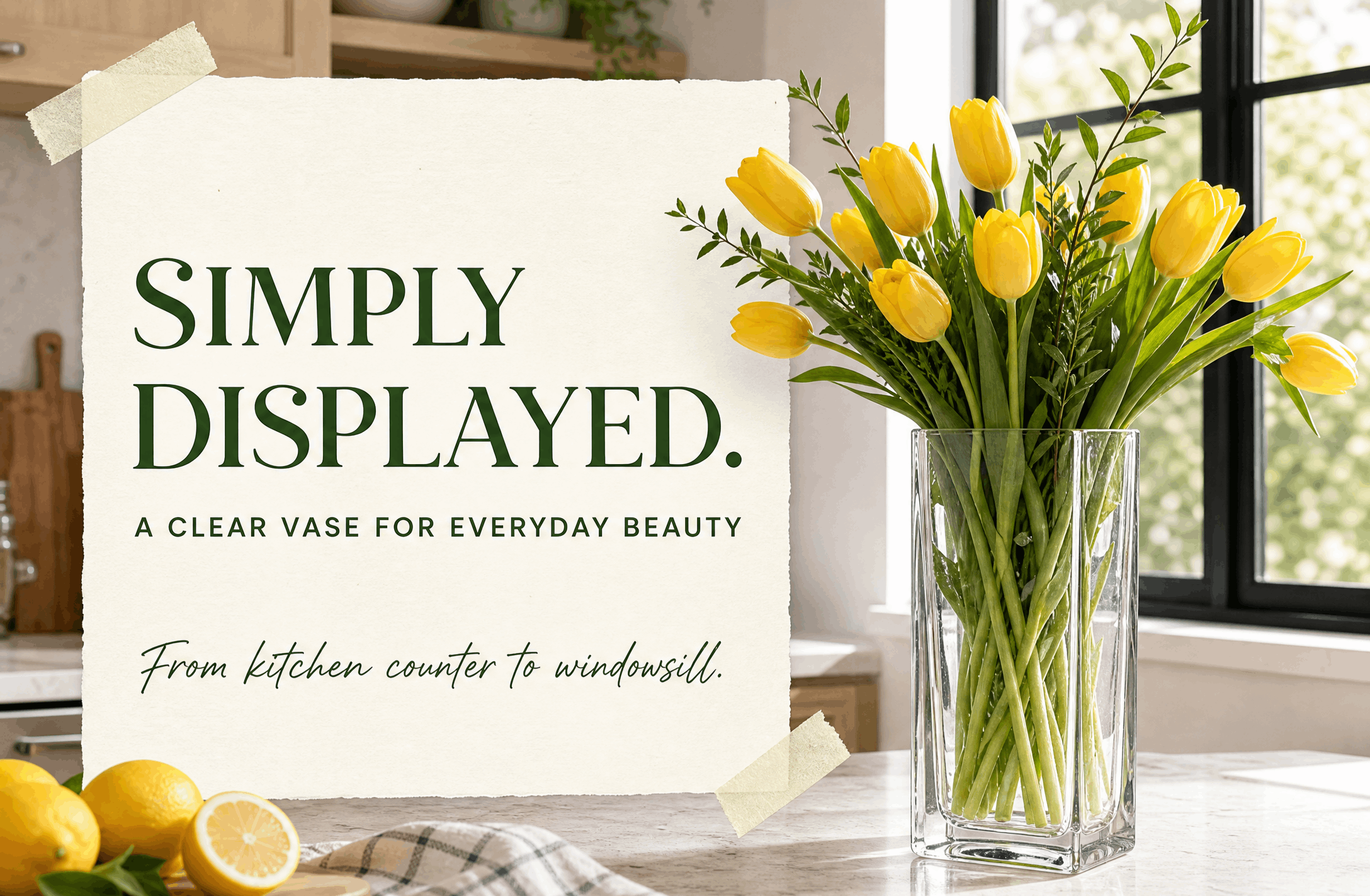 glass vases