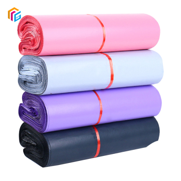 Custom Pink Gold Plastic Poly Mailer for Shipping and Packing