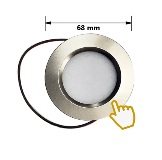 12V/24V Touch Switch 3W LED Spot Light for RV/Camper/Cabin/Boat