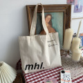 Custom Eco Friendly Large Capacity Canvas Tote Bag