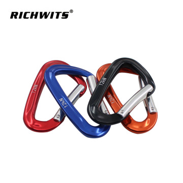 12KN high load-bearing 7075 aviation aluminum carabiner