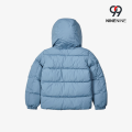 Cappotto trapuntato orizzontale con cappuccio per bambini