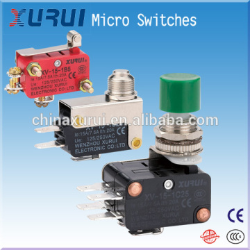 ce rohs electronic push button micro switch / electrical micro switches / different types of button switch