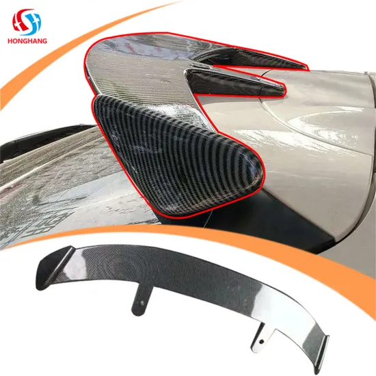ABS Carbon Fiber Universal Rear Roof Wing Spoiler for All Car Models