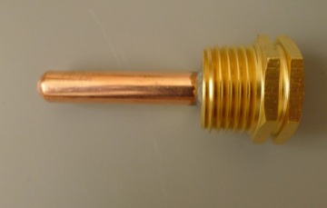 brass thermowell TT