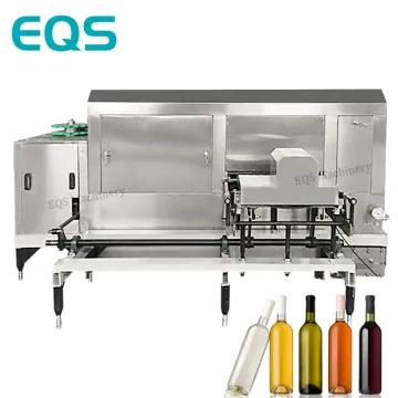 EQS High Quality Beer Label Removal Glass Bottle Washing Machine for Recycling