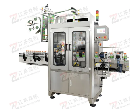 Automatic Round Bottles Shrink Sleeve Label Printer Sticker Machine