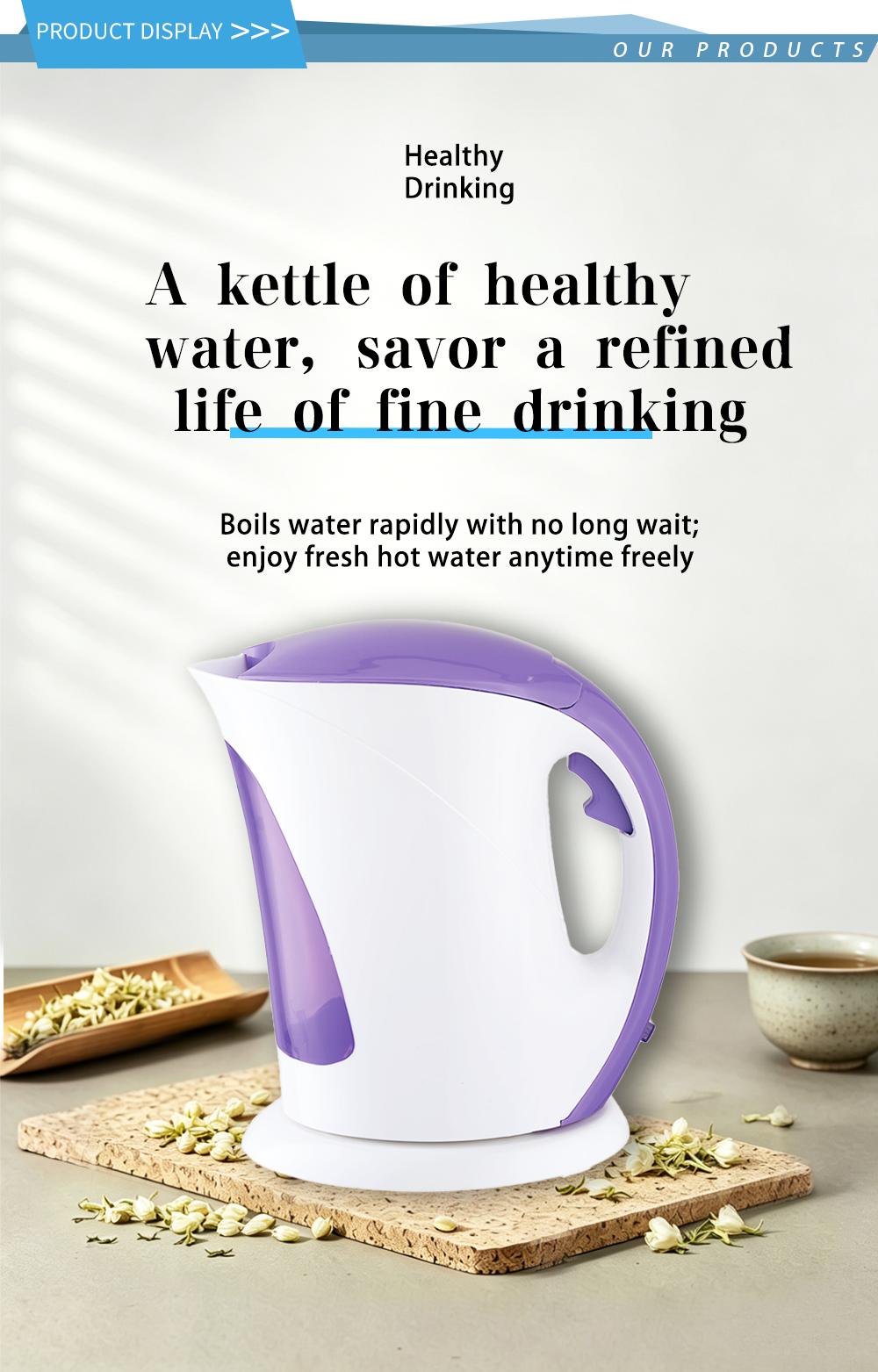 304 stainless steel kettle FK-0202 1