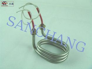 Energy Efficient Copper Heating Element Brass Flanged For G