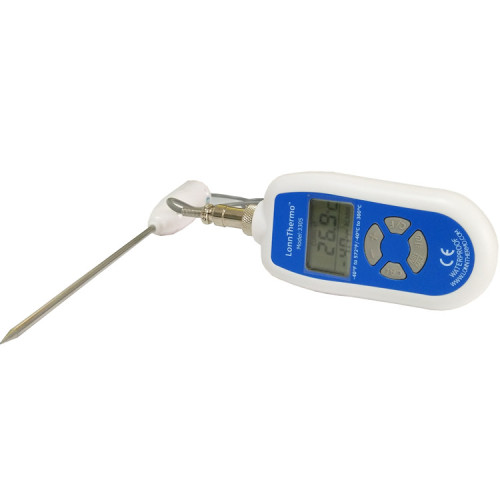 snelle levering op voorraad Waterproof IP68 Handheld Digital Grill Instant Read Meat Food Thermometer met Alarm Timer