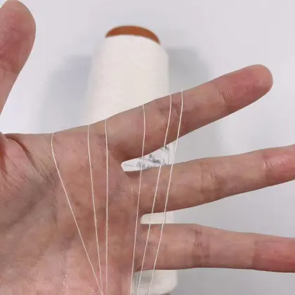 China Factory Wholesale 100% Bamboo Fiber Yarn for Knitting and Weaving