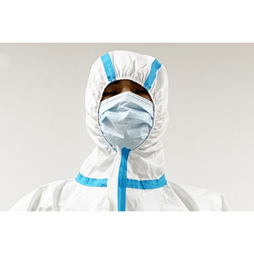 Disposable Non-woven Pe Coated Isolation Gown Universal Size