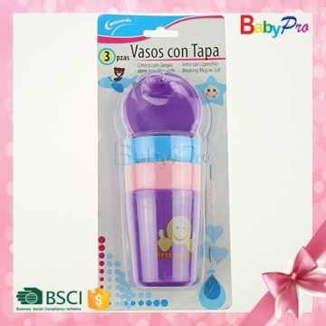 Hot New Products For 2015 China Supplier Zhejiang Plastic Manufacturer Wholesale Alibaba Promotion 3PCs Water Cups