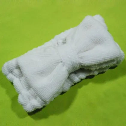 Magic microfibre headband with big bow