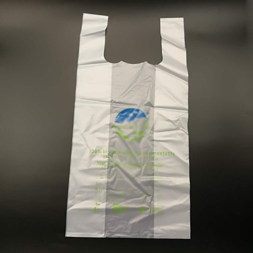 Custom Printed Disposable T Shirt Plastic Packaging Poly Bag for Shopping