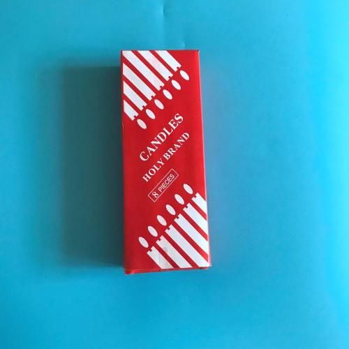 Red Box Packing 36g-40g White Household Candle