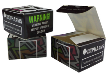 Commerce de gros petite boîte de papier médical personnalisé