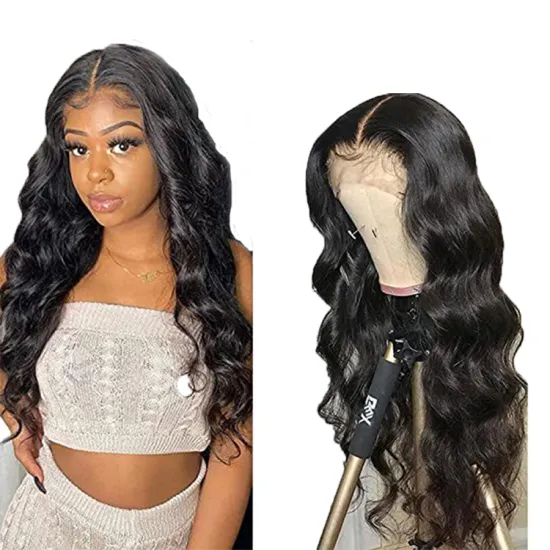 Frontal Ombre Bodywave Wigs Pre Plucked 100% Human Virgin Hair Hd Lace Front Closure Wig Vendors