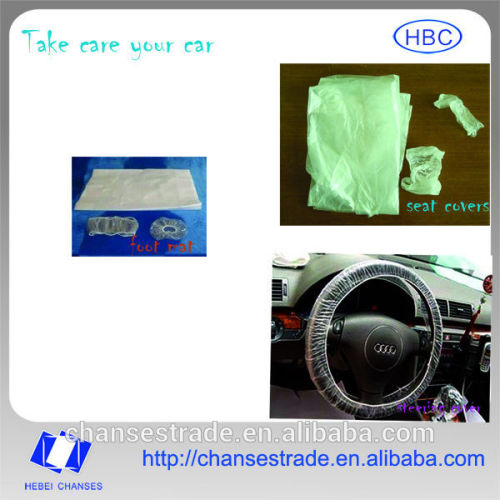 disposable plastic car steering wheel cover