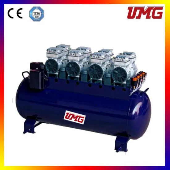 3360W 120L Oil Free Mute Piston Dental Air Compressor