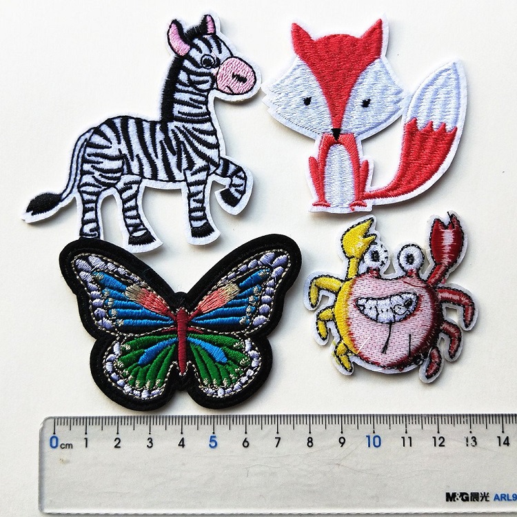 Animal Ironing Embroidered Cloth