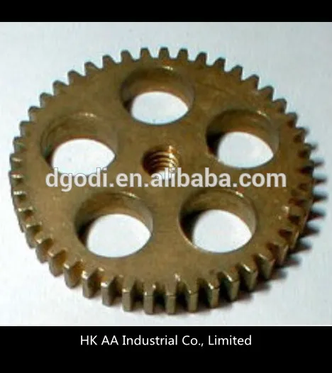Custom high quality brass spur watch gear manufacturer